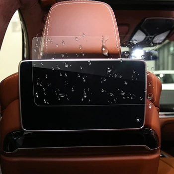 1 Бр. Фолио за екрана на телевизора на задната седалка Новото BMW 7 Серия/X5 X6/5 Серия, Фолио за екрана на телевизора на подголовнике задните седалки изработени от закалено Стъкло