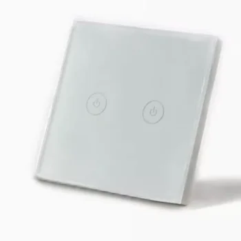 1-Позиционен превключвател WiFi, Сензорен ключ, с монтиран на стената 86 Дистанционно управление Центральноевропейского стандарт Универсален Умен дом