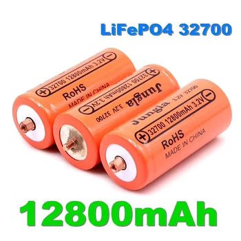 100% Оригинална Акумулаторна Батерия 32700 12800 ма 3.2 В Lifepo4, Професионална литиево-желязо-Фосфатная Акумулаторна Батерия с Винт