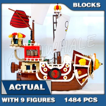 1484 бр. шапка пират, кораб, хиляда слънчеви лодки, морски разбойник, съкровище SY6298, строителни блокчета, играчки, Съвместими детски тухли