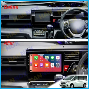 2Din Андроид WIFI Bluetooth Автомобилен мултимедиен DVD-плейър за Honda Stepwgn 5 2015 2016 2017 2018- 2023 Авторадио RDS DAB FM AM