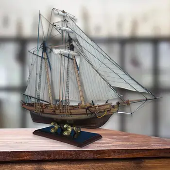 3D комплекти модели на ветроходни лодки Halcon180 Украса на масата корабни комплекти за подаръци