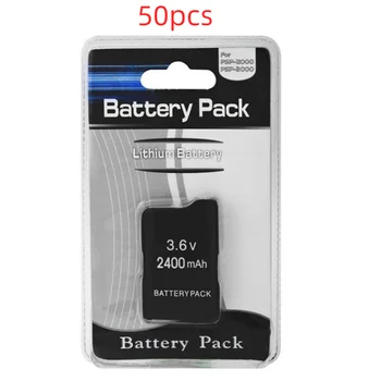 50 бр./лот 3,6 Акумулаторна Батерия за Sony PSP2000 PSP3000 Безжичен Геймпад PSP 2000 PSP 3000 Акумулаторни Батерии на Едро