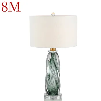 8 м Настолна лампа в скандинавски стил с глазура, Модерно изкуство, Хол, Спалня, кабинет, Хотел, Led индивидуалност, оригиналност, настолна лампа