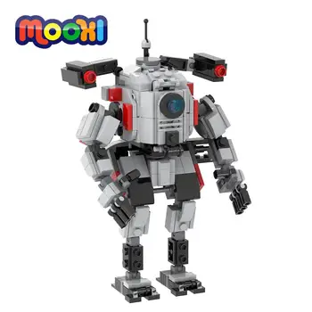 MOOXI Игра Робот-Механик, Тухлена Фигурка, Механичен Блок, Играчка За Сглобяване, Образователна Играчка Монтесори За Деца, Подарък MOC1138