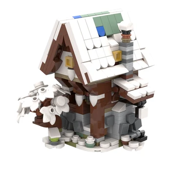 SETBRICKS Мини Средновековна Модел Ковач Градивни елементи на Европейската Къща Век Модулни Тухли MOC Подаръци Забавни Играчки Подарък