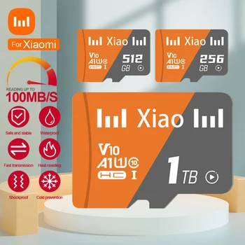 Xiaomi C10 Mini Sd Карта 512GB памет Micro Sd TF Карта 256GB 128GB 64GB Високоскоростен Tarjeta Microdrive Mini SD Карта