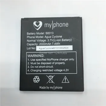 YCOOLY за батерията, Myphone S8313 2000 mah, дълго време на изчакване за батерията, Myphone Agua Cyclone