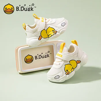 Б. Duck/Детски спортни обувки; Обувки за деца с мека подметка за момичета и момчета; Детски Обувки; Дишащи Меш Маратонки Модна Детски Обувки