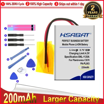 Батерия HSABAT 0 Cycle PA-PL003 за Plantronics AWH75N, CS70, CS70N, CS70-N, Savi 730, Voyager Pro, W730, WH210