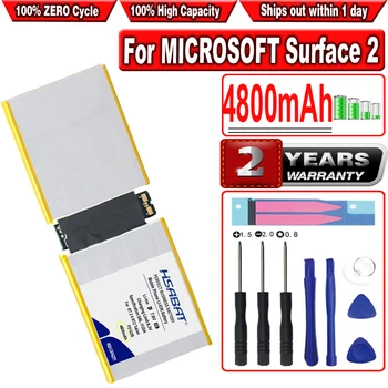 Батерия за лаптоп HSABAT 4800mAh P21G2B за таблета Surface RT 2 II RT2 MH29581 2ICP3/97/106