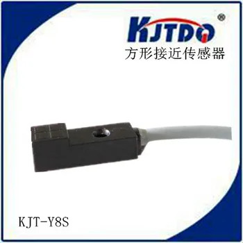 Безконтактен ключ Kjtdq/kekit с квадратна сензор Kjt-y8s, малко индуктивен 24, нормално отворен Npn