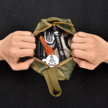 Градинска камуфляжная чанта за мультиинструментов, тактическа чанта за джогинг, преносима чанта за съхранение на инструменти, EDC