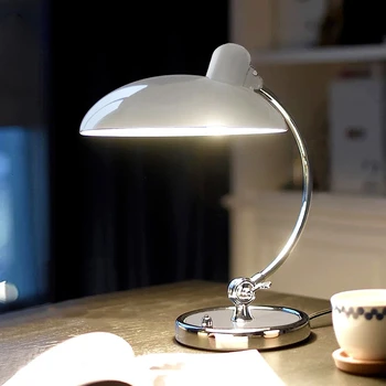 Дания Настолна лампа Kaiser Idell Дизайнерски Реколта Желязна настолна лампа за дневна, спалня, кабинет, Нощна лампа в скандинавски стил