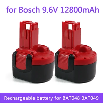 За Bosch BAT048 9,6 В 12800 mah NI-MH Акумулаторна Батерия Електроинструменти на Bosch PSR 960 BH984 BAT048 BAT119 L50