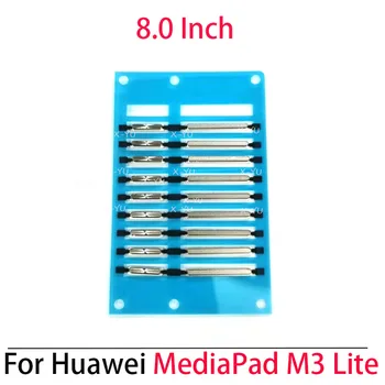 За Huawei MediaPad M3 8,4/M3 Lite 8,0 См Бутон за включване, изключване, увеличаване, намаляване силата на звука, Страничен бутон, бутон за