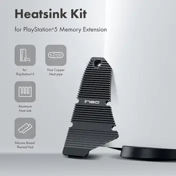 Игрова конзола твърд диск NVMe M. 2 SSD Радиатор Охлаждане аксесоари за PS5