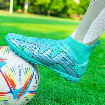 Качествени футболни обувки Mbappé, здрави обувки на едро, футболни обувки за дейности на открито, Спортни мачове на футзалу, Маратонки Размер 35-45