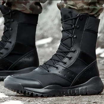 Летни армейските обувки За мъже и жени, за тренировки по скално катерене, Леки, водоустойчиви тактически обувки, туристическа армията обувки с дишаща мрежа