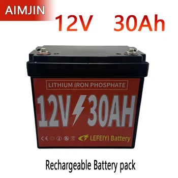 Литиево-йонна Акумулаторна батерия 12V 30Ah За електрическа пръскачка, бебешка играчка кола, соларни улични фенери, аварийни светлини a