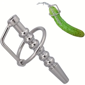 Метален Катетър, Масажна пръчка за уретрата, Мъжки секс-продукти, Тапата за Уретрата от неръждаема Стомана, Секс-инструмент за мъже
