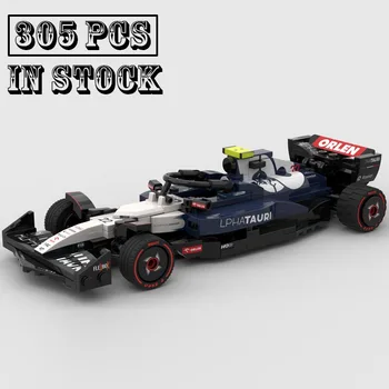 Нов Набор за Сглобяване на Модели на състезателни коли Testarossa MOC-154119 F1 Tauri AT04 Formula 1 Creators Block BricksToys Подаръци за Рожден Ден За Момчета
