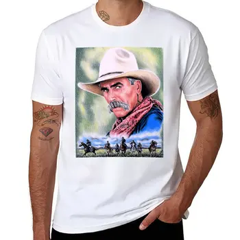 Нова ковбойская тениска, тениски в тежка категория, тениски по поръчка, мъжки ризи с графичен дизайн