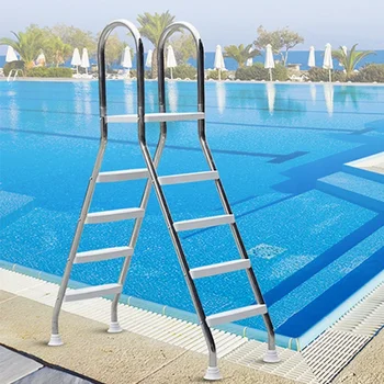 Оборудване за гмуркане двустранно пластмасов стълба за басейн
