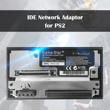 Преносим Адаптер мрежова карта Интерфейс SATA/IDE Универсална Конзола Мрежова карта 2,5/3,5-Инчов SATA HDD Слот Аксесоари за PS2