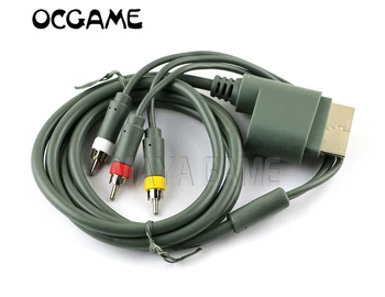 С покритие OCGAME FD18 TV HD компонентен композитен аудио-видео AV кабел за Xbox360 Xbox 360 Чисто нов