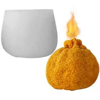 Силиконова форма за свещи от декопона, декоративна форма за свещи във формата на декопона на Хелоуин, това е занаят за производство на свещи САМ Art