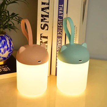 Сладкото докосване лека нощ USB, Акумулаторни лампи за защита на очите на бебето, Преносими led нощна лампа за дома пробуждане За осветяване на стаята