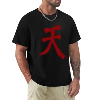 Тениска Street Fighter Akuma, потници в големи размери, тениски големи размери, летен топ, тениски оверсайз за мъже
