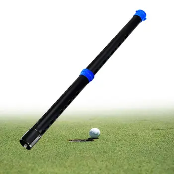 Тръба ретривър за топка за голф, 2 секции, Подвижни Здрав практичен топка за голф улови за играчите на голф, мъжки и дамски спортни аксесоари