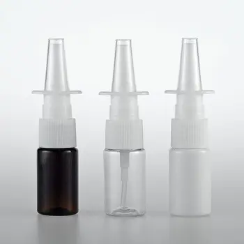Търговия на едро Празни 10 мл Прозрачни Пластмасови Флакони за носа, Парфюм Мъгла, PET бутилка, 10-кубиков Спрей за нос, Фармацевтични Спрей